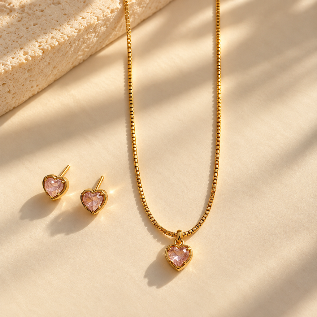 Crystal Heart Set