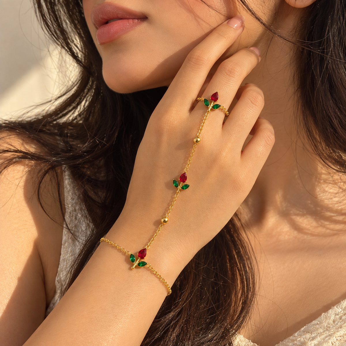 Tulip Hand Chain
