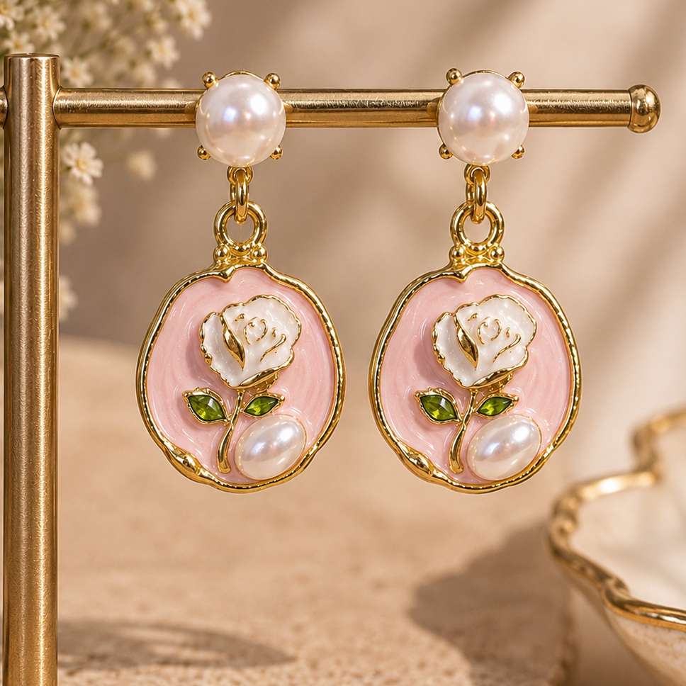 Pearl Drop Earrings