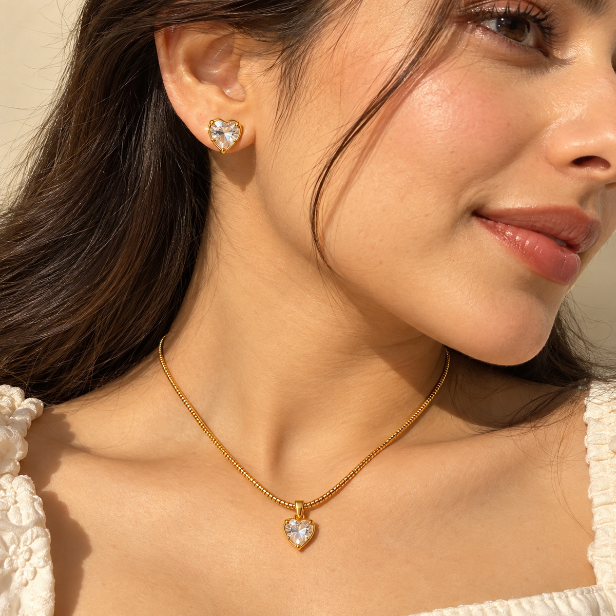 Crystal Heart Set