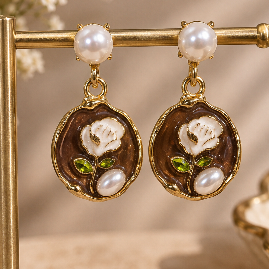 Pearl Drop Earrings