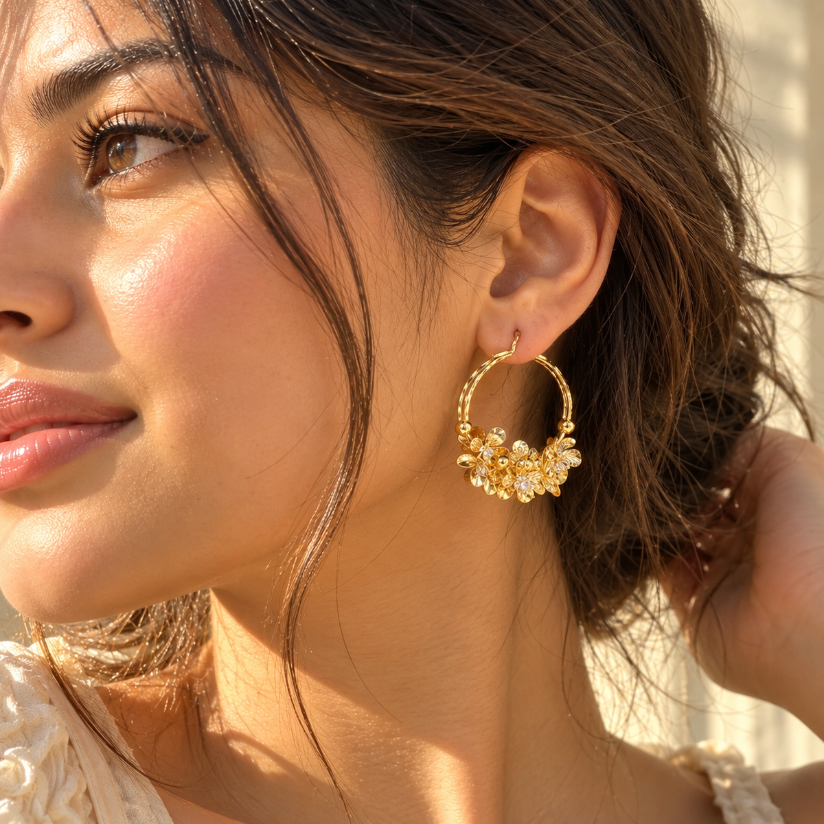 3D Floral Hoops