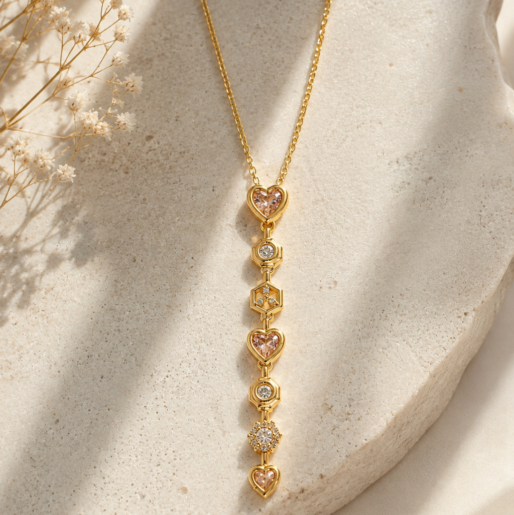Celestial Hearts Necklace