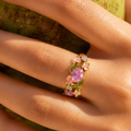 Enchanted Garden Gem Ring