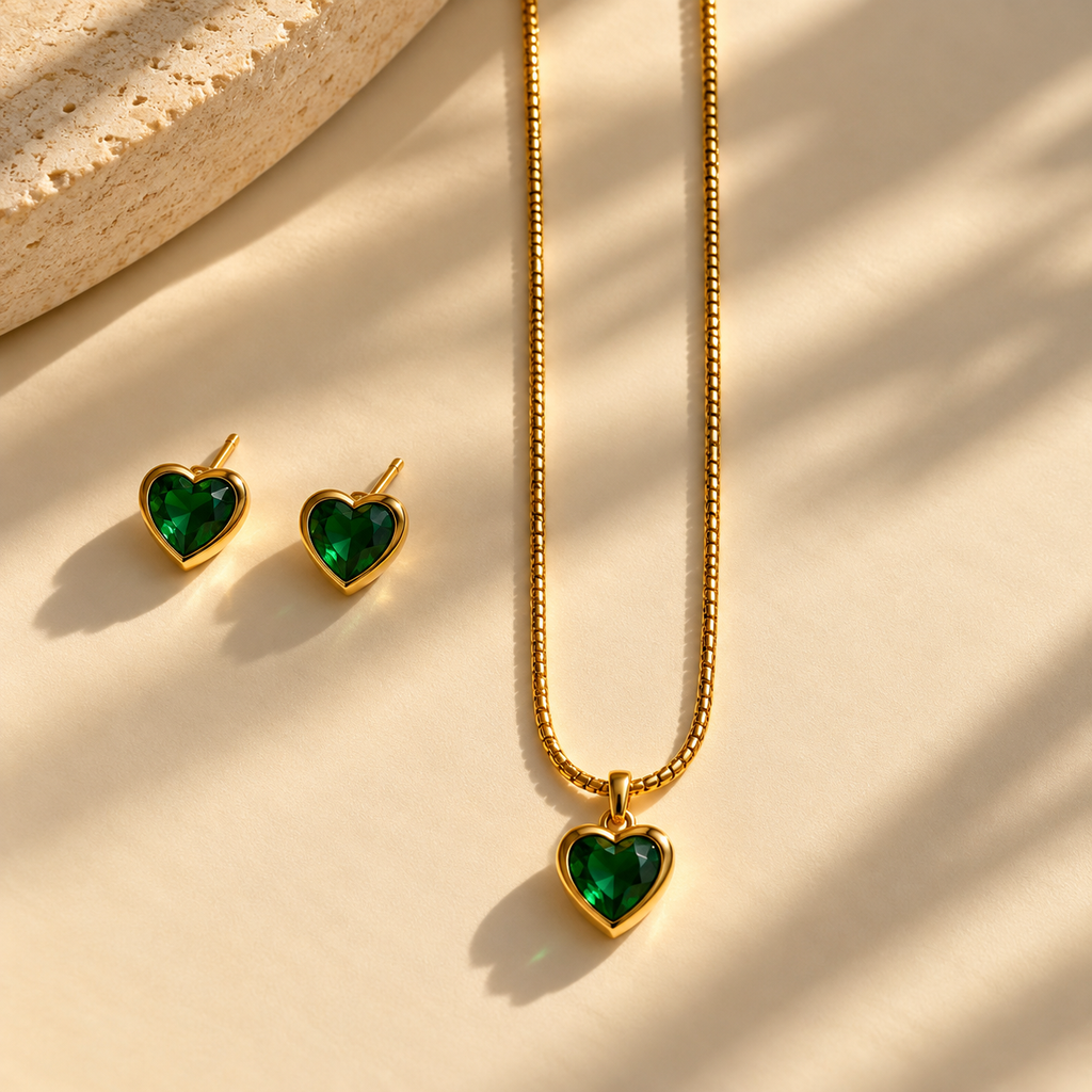 Crystal Heart Set