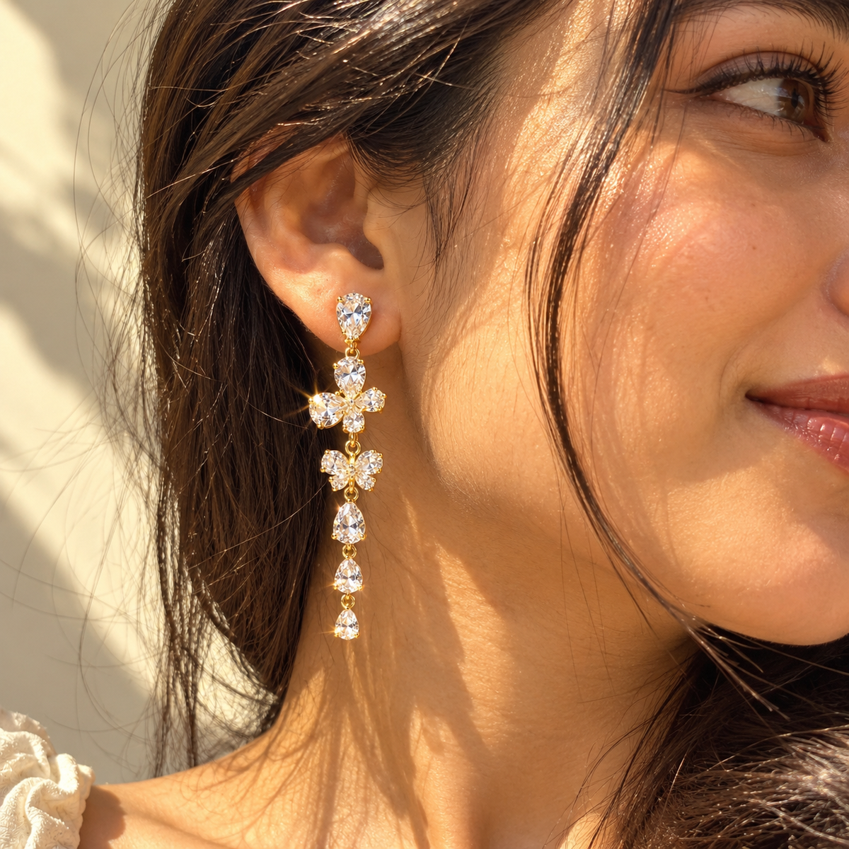 Butterfly Cascade Earrings