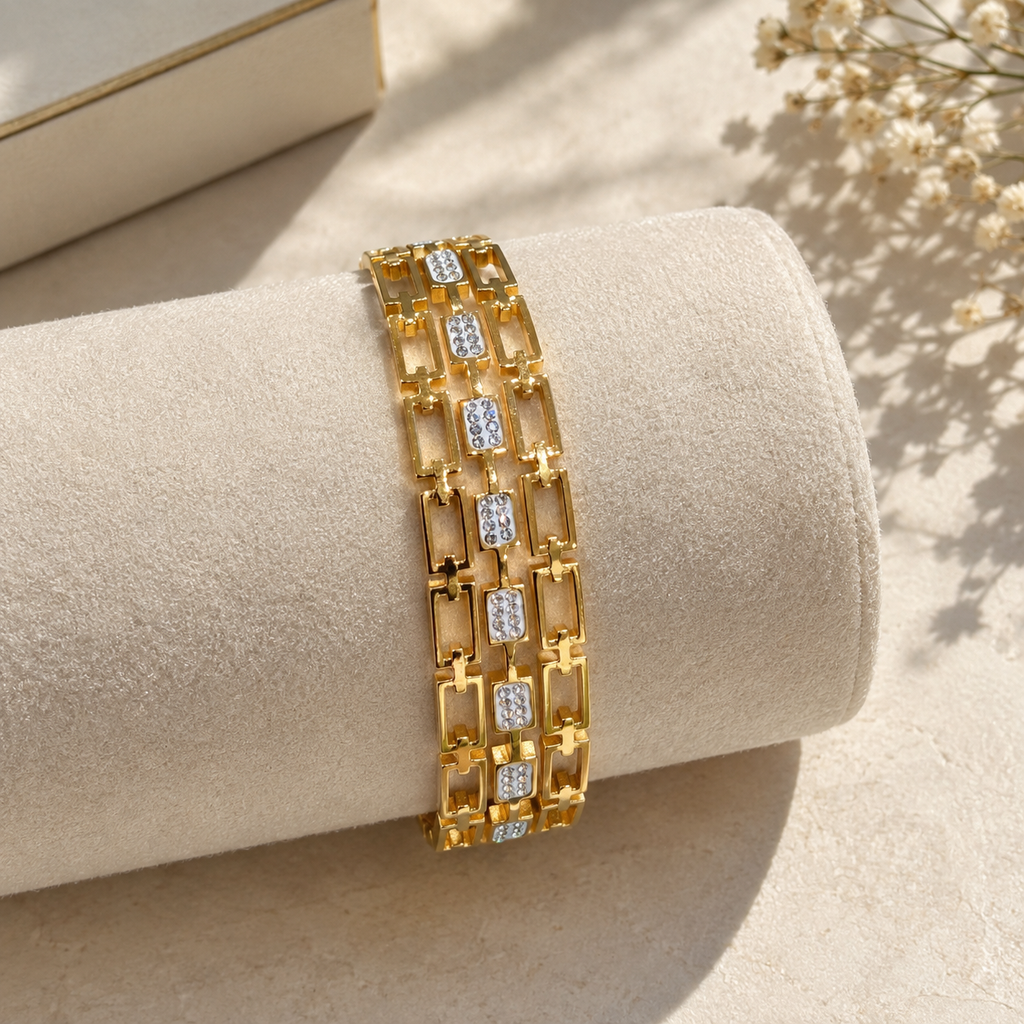 Golden Crystal Link Kada
