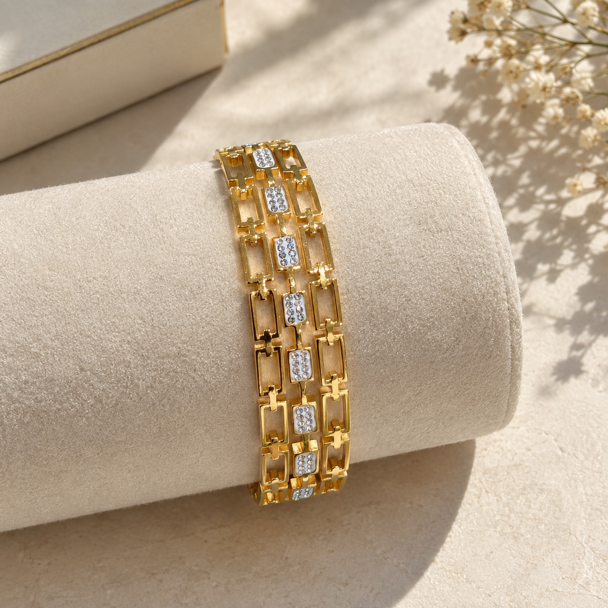 Golden Crystal Link Kada