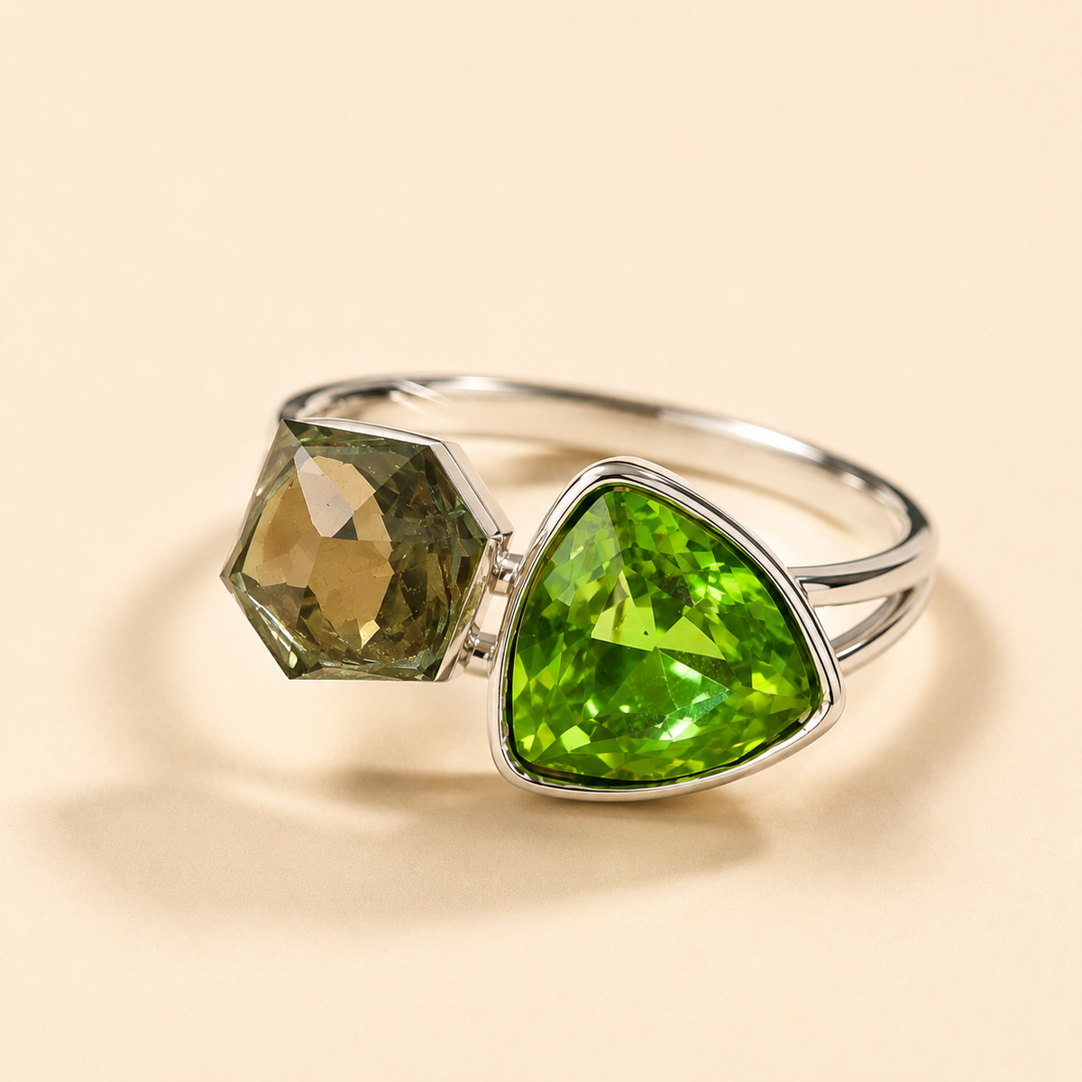 Double Gem Ring