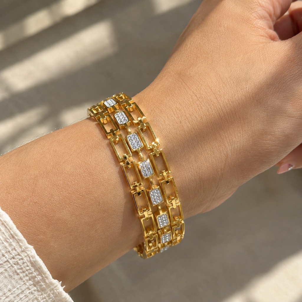 Golden Crystal Link Kada