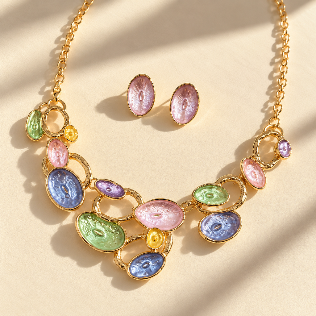 Playful Charm Necklace Set