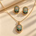 Floral Necklace Set