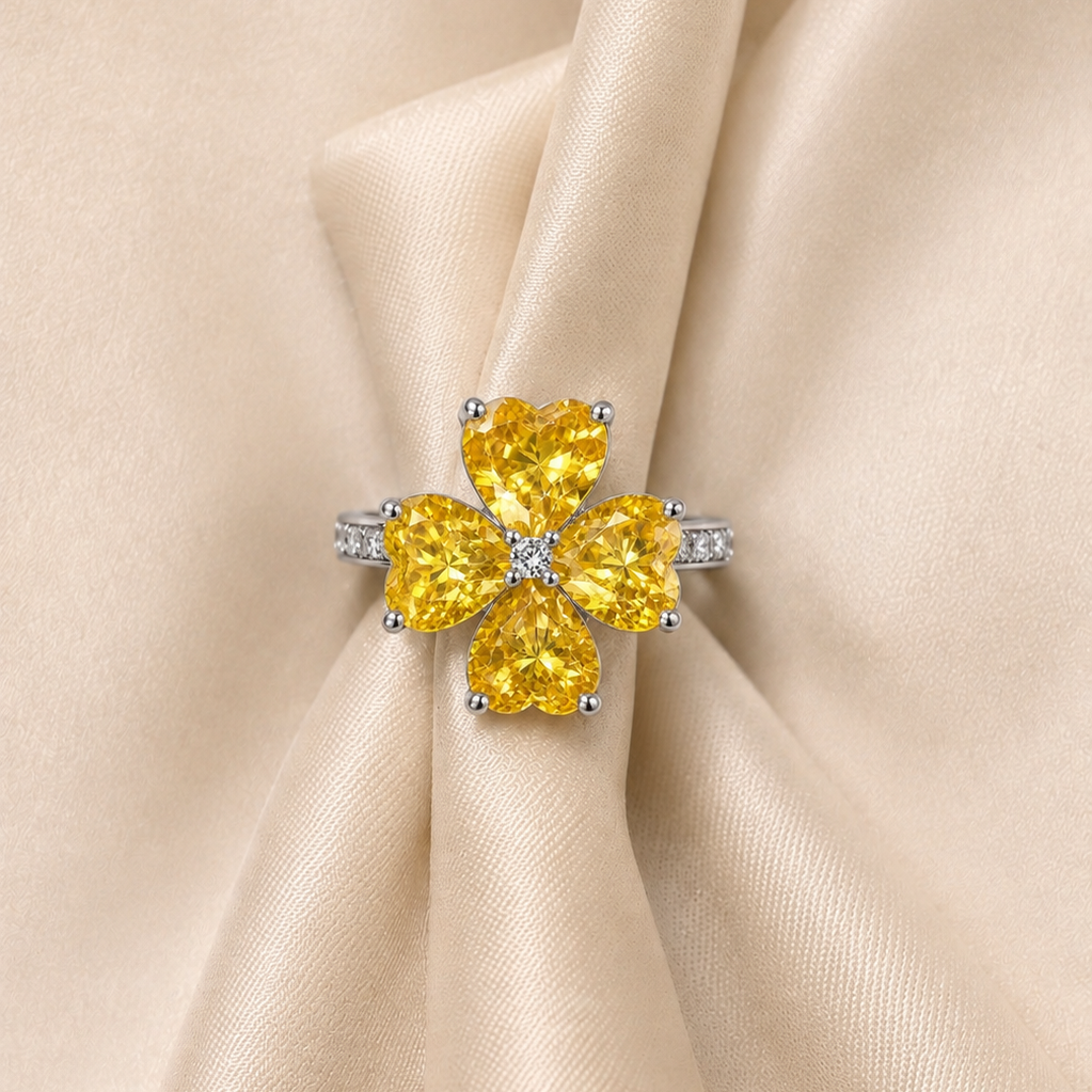 Yellow Bloom Ring