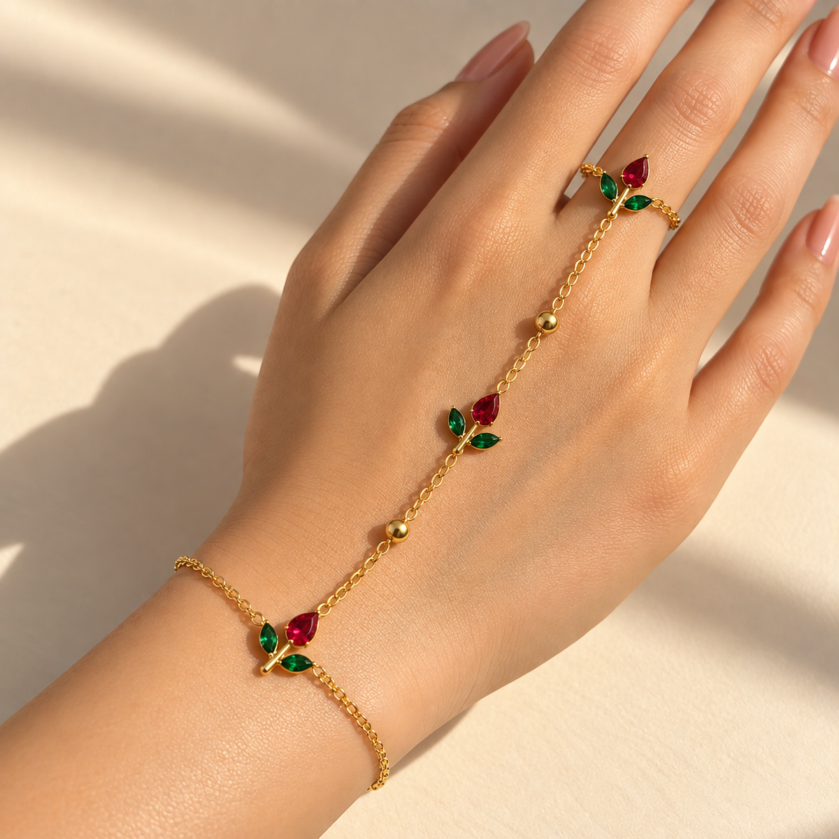 Tulip Hand Chain