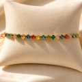 Round Multi Gem Bracelet