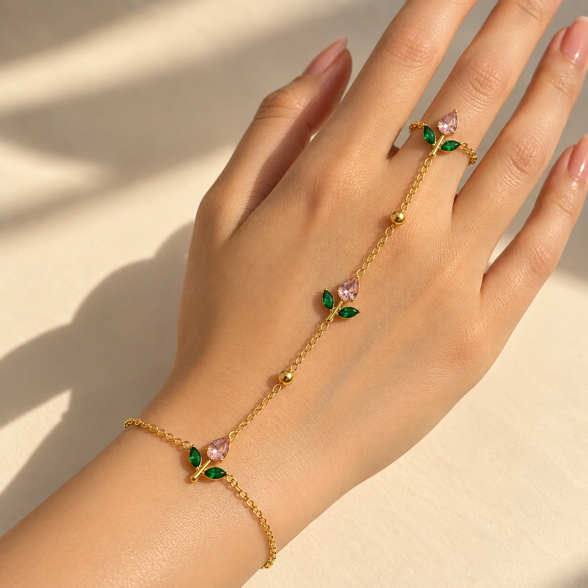 Tulip Hand Chain
