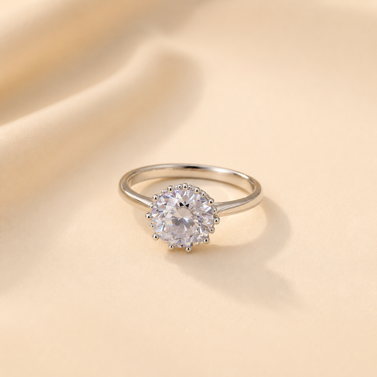 Celeste Solitaire Ring