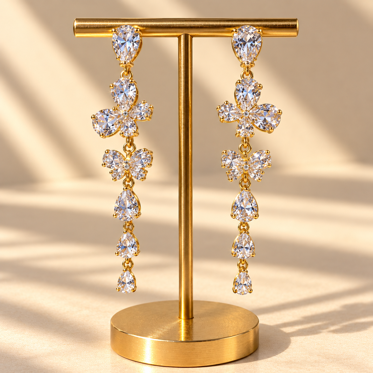 Butterfly Cascade Earrings