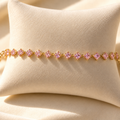 Pink Gem Bracelet