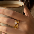 Leaf Band Ring