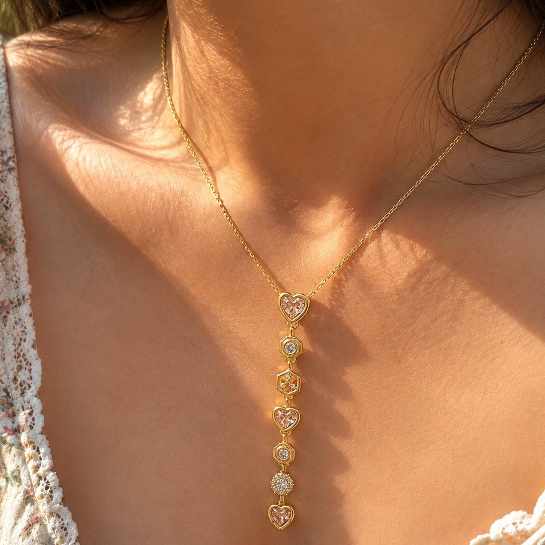 Celestial Hearts Necklace