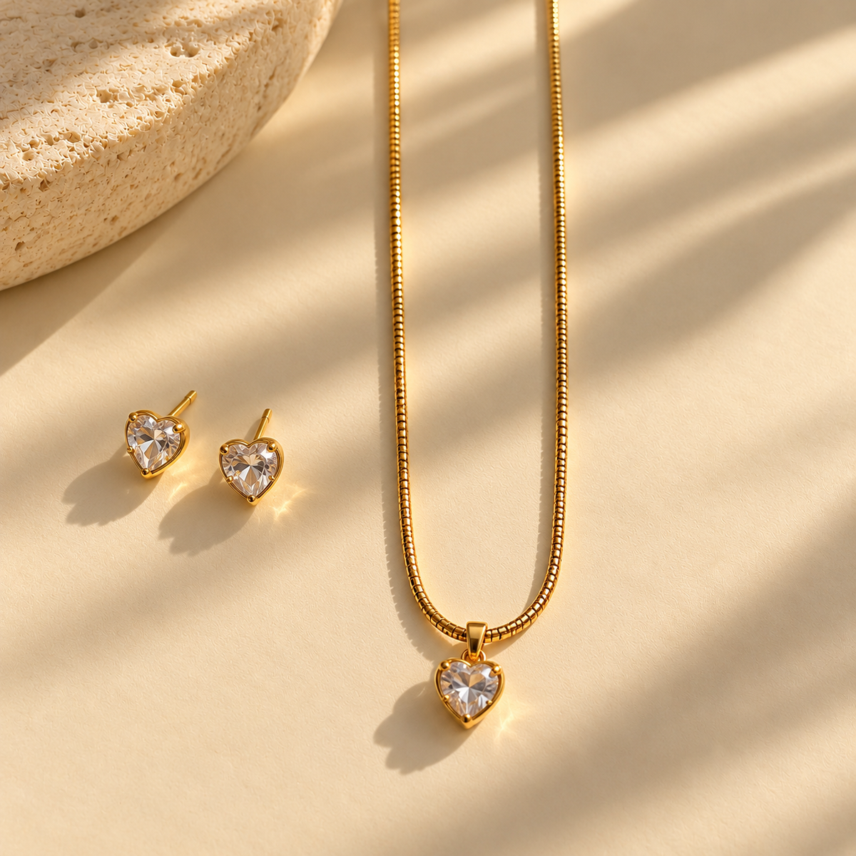 Crystal Heart Set