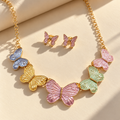 Butterfly Necklace Set