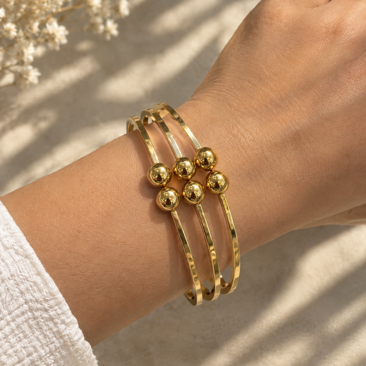 Triple-Sphere Cuff Kada