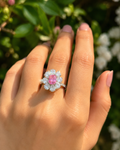 Pink Rośe Ring