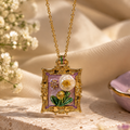 Vintage Frame Necklace