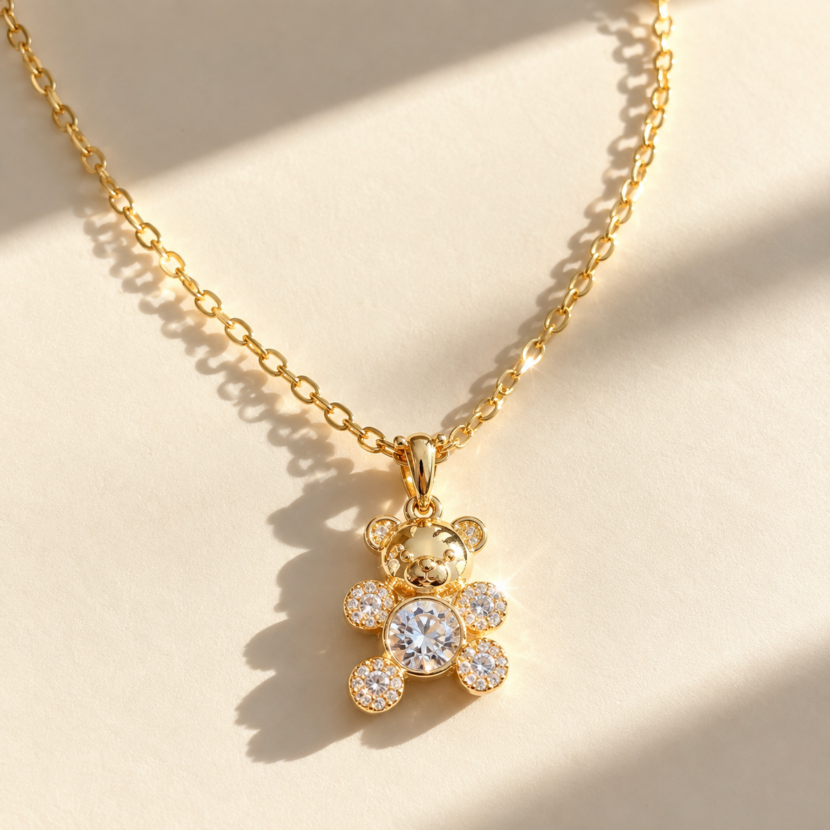 Teddy Bear Necklace