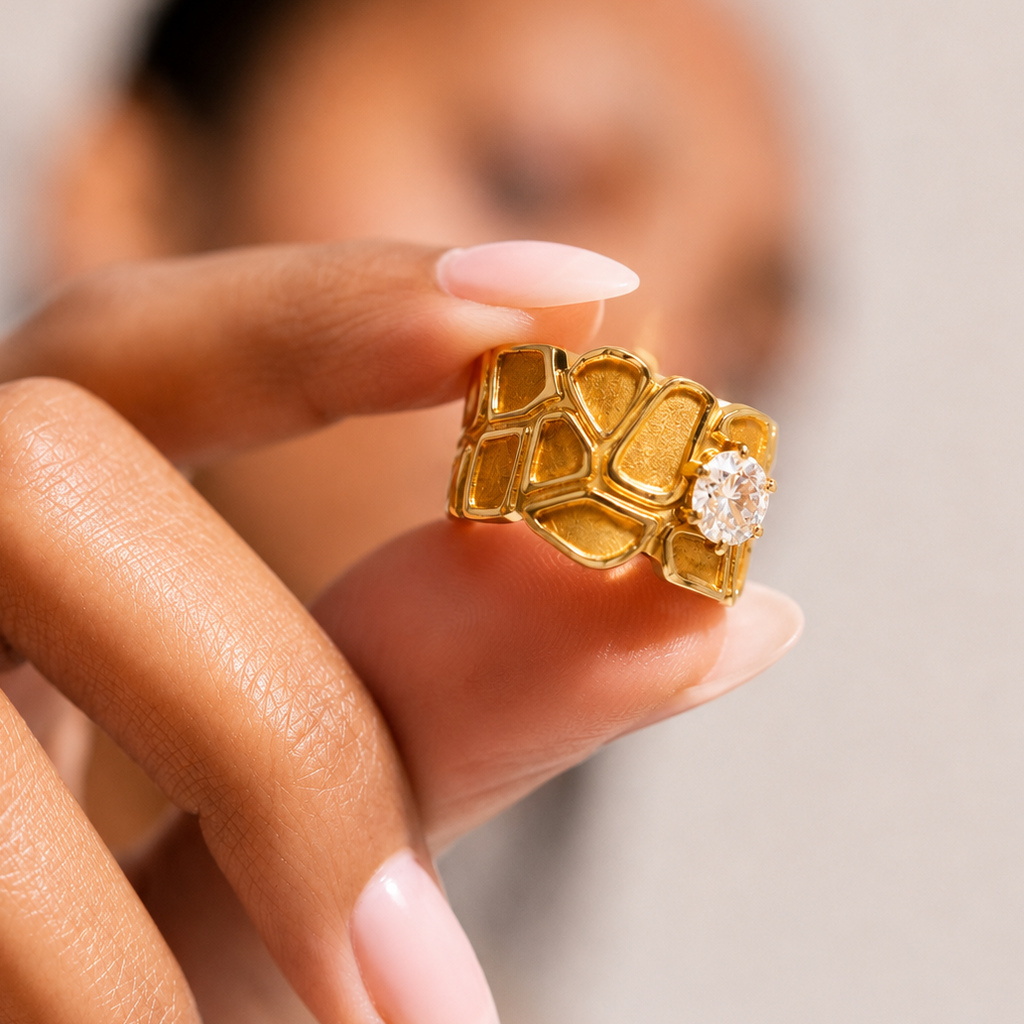 Mosaic Band Ring