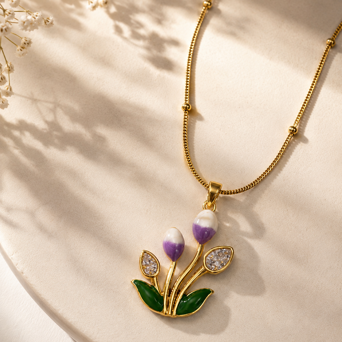 Lavender Grace Necklace