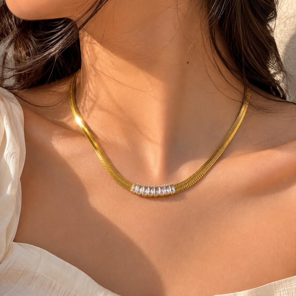 Golden Radiance Necklace