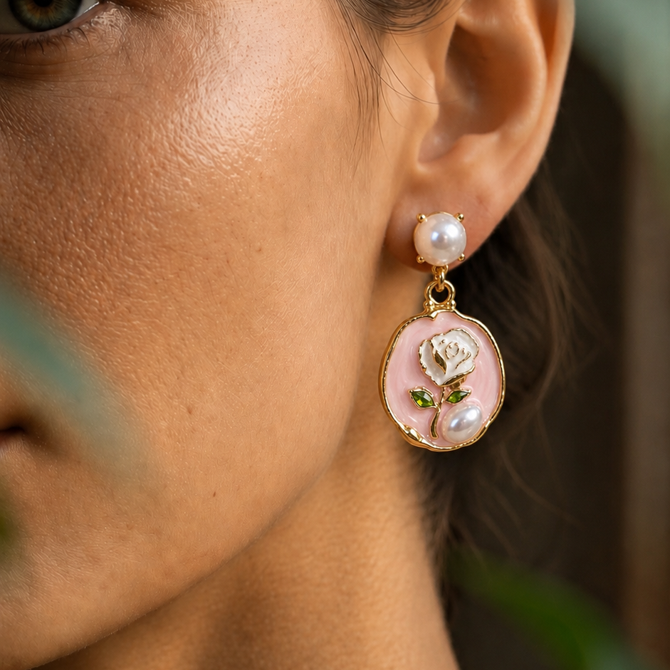 Pearl Drop Earrings